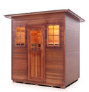 Enlighten Sauna Sapphire 5 Person Infrared/Traditional Sauna - H-16380 - PrimeFair
