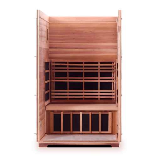 Enlighten Sauna Sierra 2 Person Outdoor/Indoor Full Spectrum Infrared Sauna - 16376 - PrimeFair