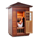 Enlighten Sauna Sierra 2 Person Outdoor/Indoor Full Spectrum Infrared Sauna - 16376 - PrimeFair