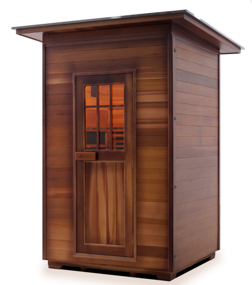 Enlighten Sauna Sierra 2 Person Outdoor/Indoor Full Spectrum Infrared Sauna - 16376 - PrimeFair