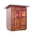 Enlighten Sauna Sierra 3 Person Outdoor/Indoor Full Spectrum Infrared Sauna - 16377 - PrimeFair