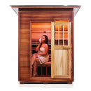 Enlighten Sauna Sierra 3 Person Outdoor/Indoor Full Spectrum Infrared Sauna - 16377 - PrimeFair