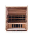 Enlighten Sauna Sierra 4 Person Outdoor/Indoor Full Spectrum Infrared Sauna
