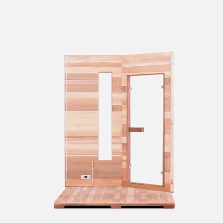 Enlighten Sauna SunRise 4C Person Outdoor/Indoor Dry Traditional Sauna - T-17379 - PrimeFair