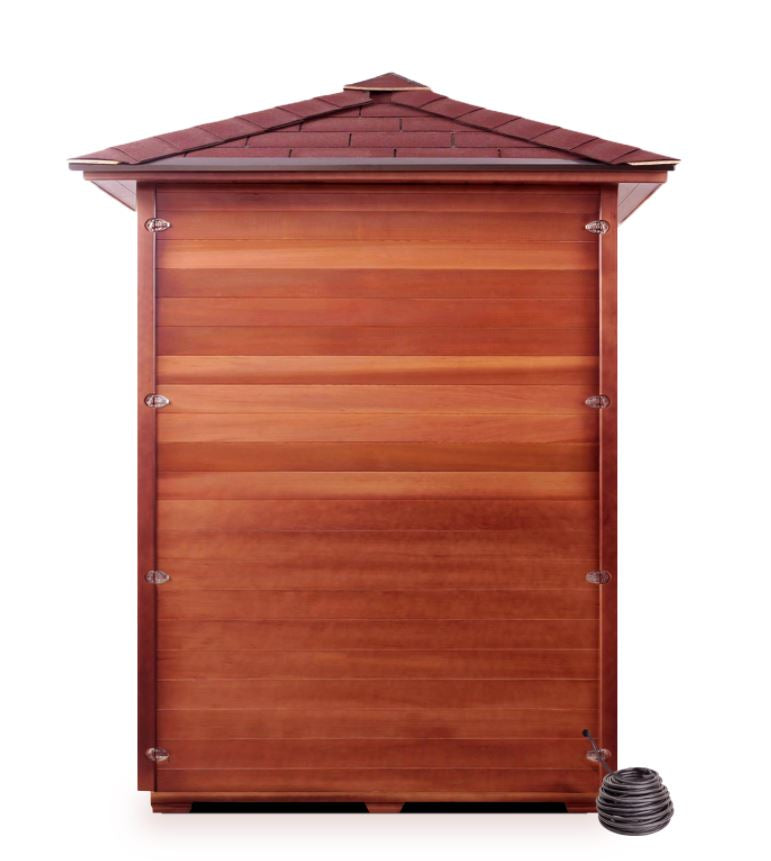 Enlighten Sauna SunRise 4C Person Outdoor/Indoor Dry Traditional Sauna - T-17379 - PrimeFair