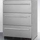EQTemp 24" Wide 3-Drawer All-Freezer