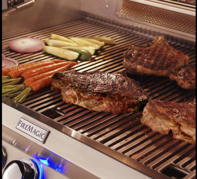 Fire Magic Aurora A790I 36-Inch Built-In Propane Gas Grill With Analog Thermometer - A790I-7EAP - Fire Magic Grills