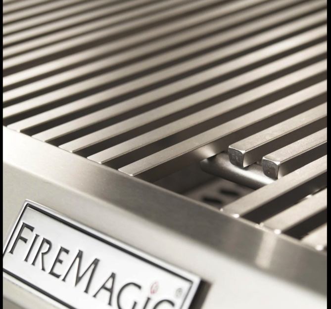 Fire Magic Choice 24" Multi-User In-Ground Post Grill with Analog Thermometer, Liquid Propane - CMA430S-RT1P-G6