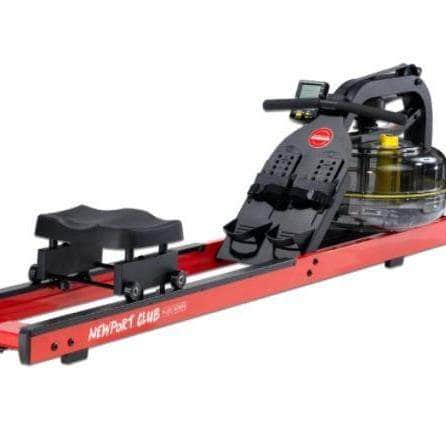 First Degree Fitness Newport Club Plus Red Indoor Rowing Machine - PrimeFair