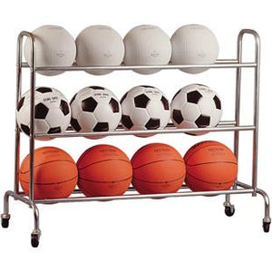 First Team FT15 Economy Ball Carrier Holds 12 Basketball - PrimeFair