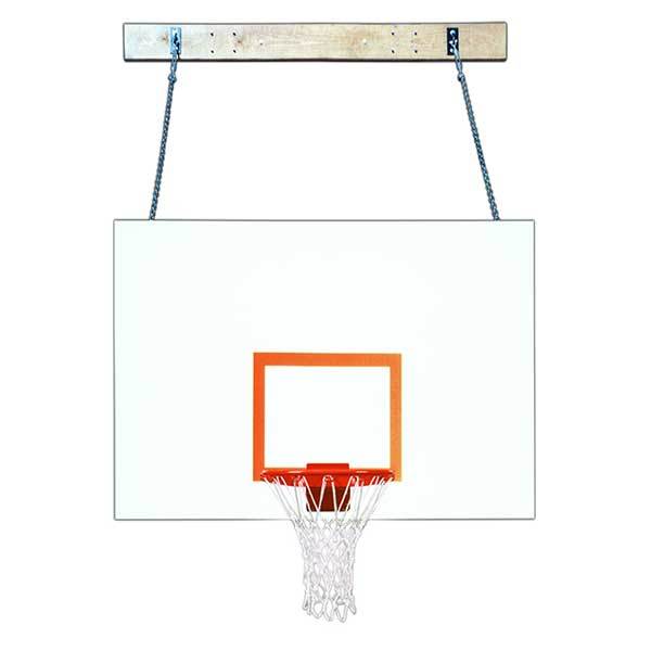 First Team SuperMount82 Wall Mount Indoor Adjustable Basketball Goal - PrimeFair