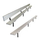 First Team Teammate Fixed Outdoor Player Benches with Backrest - PrimeFair