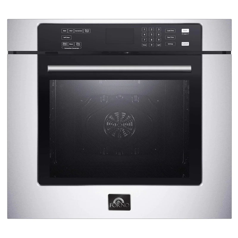 Forno Villarosa 30" Convection Electric Wall Oven in Stainless Steel - FBOEL1358-30