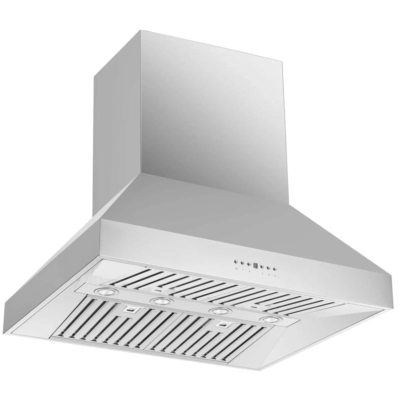 Forno 36-Inch 1200 CFM Island Range Hood in Stainless Steel