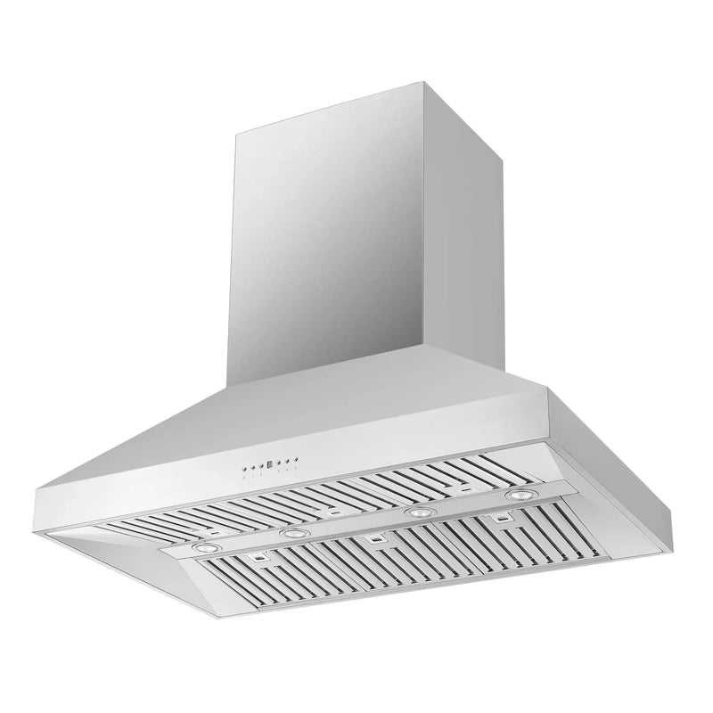 Forno 48-Inch 1200 CFM Island Range Hood in Stainless Steel