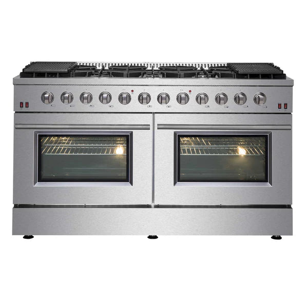 FORNO Vittorio 60" Freestanding Gas Range - FFSGS6244-60