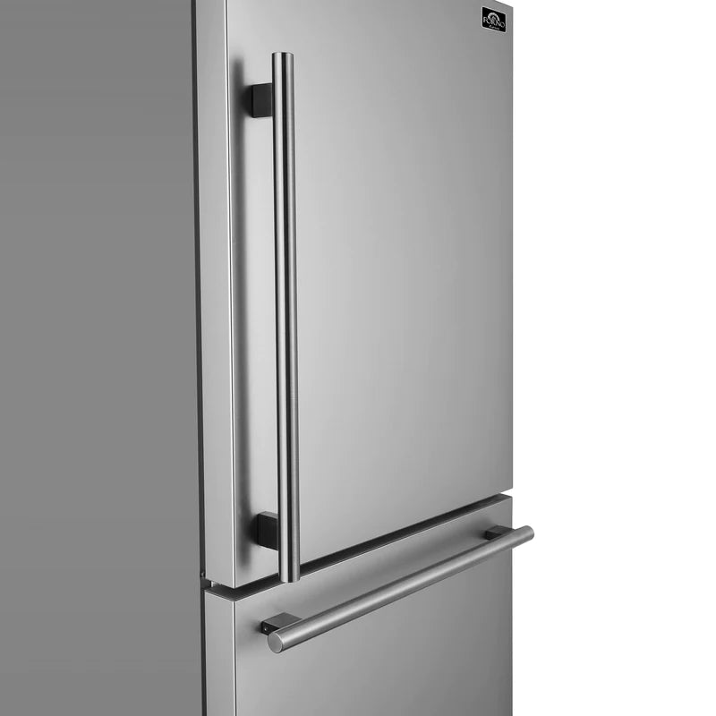 Forno Milano Espresso 31-Inch 17.2 cu. ft. Bottom Freezer Right Swing Door Refrigerator - FFFFD1785-31