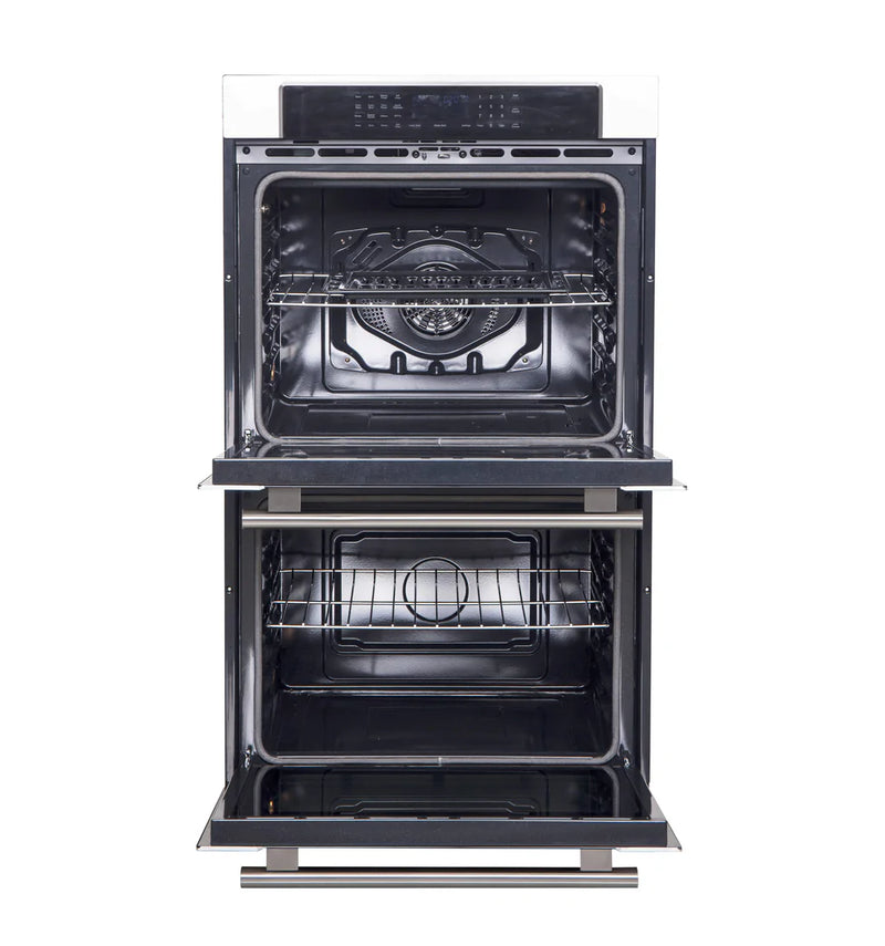 Forno Villarosa 30" Convection Double Electric Wall Oven in Stainless Steel - FBOEL1365-30