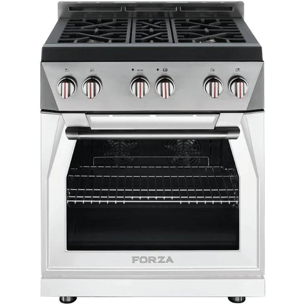 Forza 30" 5.2 cu. ft. Stainless Steel Pro-Style Gas Range - FR304GN