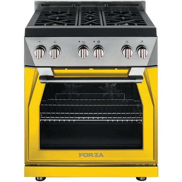 Forza 30" 5.2 cu. ft. Stainless Steel Pro-Style Gas Range - FR304GN