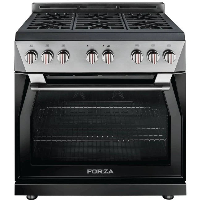 Forza 36" 6.0 cu. ft. Stainless Steel Pro-Style Gas Range - FR366GN