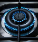 ILVE 36 Inch Majestic II Series Dual Fuel Natural Gas Range with 6 Burners and Griddle with 3.5 cu. ft. Oven Capacity TFT Oven Control Display (UM09FDNS3)