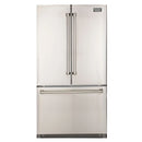 Kucht Appliance Package - 48 inch Gas Range in Stainless Steel, Microwave Drawer, Refrigerator, KMD-KFX480-24S