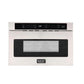 Kucht Appliance Package Professional 48 in. 6.7 cu ft. Natural Gas Range, Microwave Drawer & Dishwasher, KMD24S-KNG-481