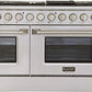 Kucht Appliance Package Professional 48 in. 6.7 cu ft. Natural Gas Range, Range Hood, Microwave Drawer, Dishwasher, K650-KNG481-2D