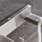 Lexora Bagno Bianca Stainless Steel Double Robe Hook - Brushed Nickel LRH18152BN