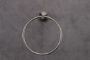 Lexora Bagno Nera Stainless Steel Towel Ring - Satin Nickel LTR16152SN