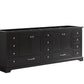 Lexora Dukes 84" Espresso Vanity Cabinet Only LD342284DG00000