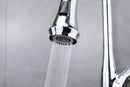 Lexora Garbatella Brass Kitchen Faucet w/ Pull Out Sprayer - Chrome LKFS9011CH