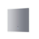 Lexora Lugano 36" Wide x 36" Tall LED Mirror w/ Defogger LL3636LEDM