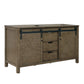 Lexora Marsyas 60" Rustic Brown Vanity Cabinet Only LM342260DK00000