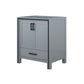 Lexora Ziva 30" Dark Grey Vanity Cabinet Only LZV352230SB00000