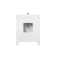 Lexora Ziva 30" White Single Vanity, Cultured Marble Top, White Square Sink and no Mirror LZV352230SAJS000