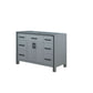 Lexora Ziva 48" Dark Grey Vanity Cabinet Only LZV352248SB00000
