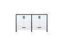 Lexora Ziva 60" White Vanity Cabinet Only LZV352260SA00000