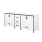 Lexora Ziva 80" White Vanity Cabinet Only LZV352280SA00000