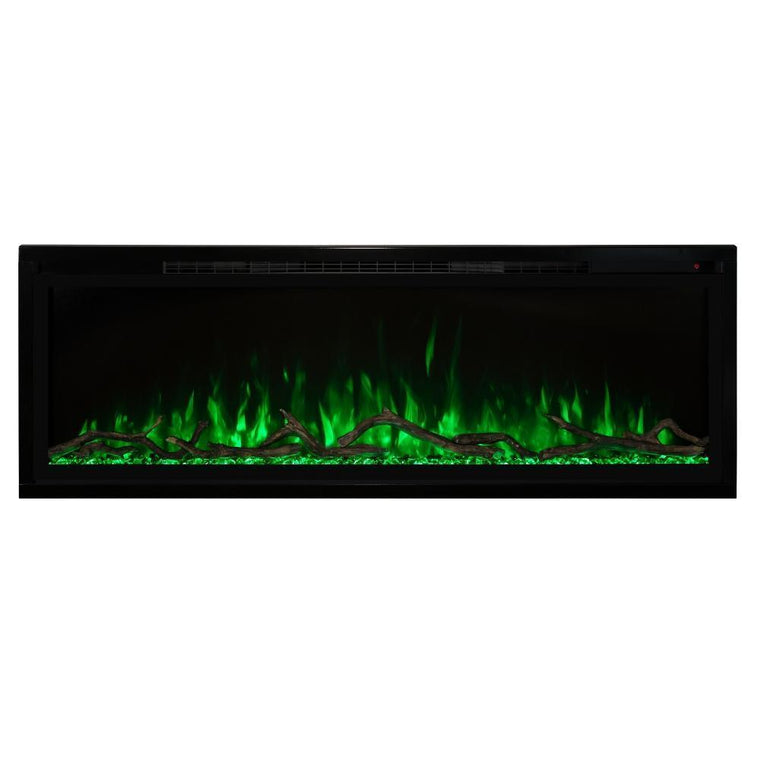 Modern Flames Spectrum Slimline Built In Wall Mounted Electric Fireplace Heater - SPS-50B
