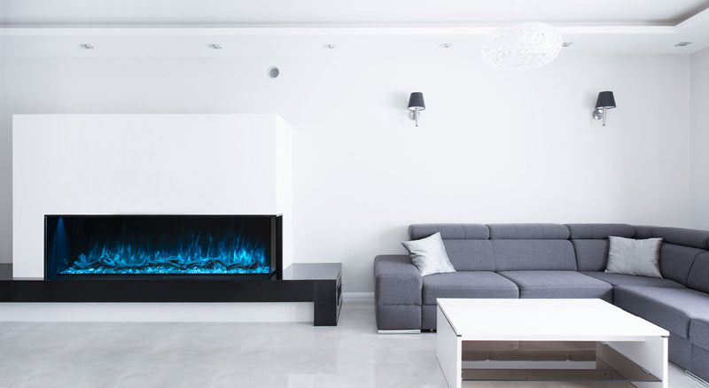 Modern Flames Spectrum Slimline Built In Wall Mounted Electric Fireplace Heater - SPS-50B
