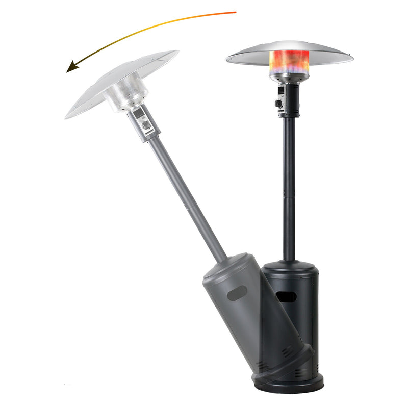 Outdoor Patio Propane Heater Standing Heat Lamp
