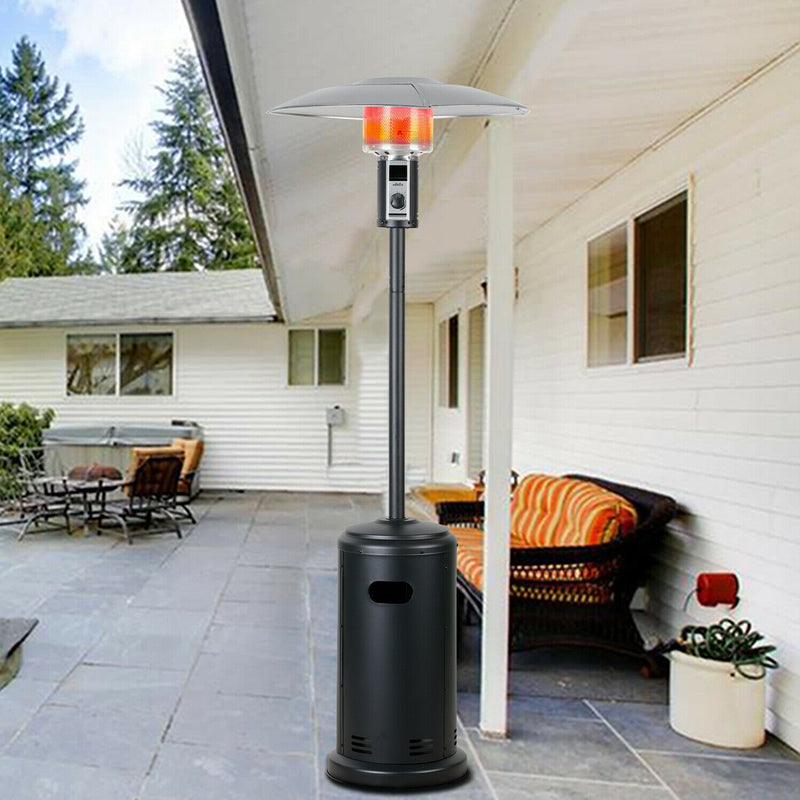 Outdoor Patio Propane Heater Standing Heat Lamp
