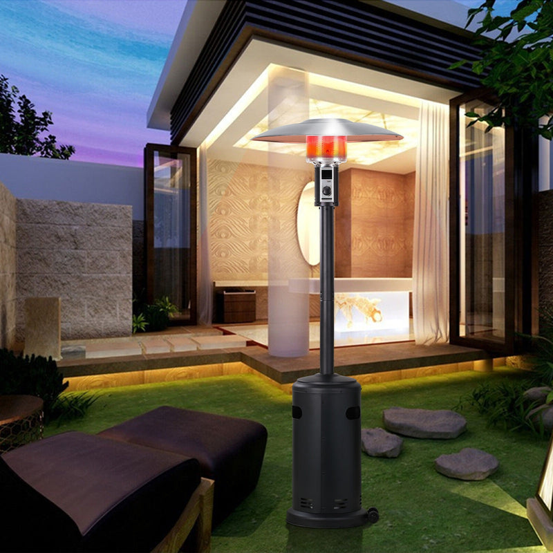 Outdoor Patio Propane Heater Standing Heat Lamp