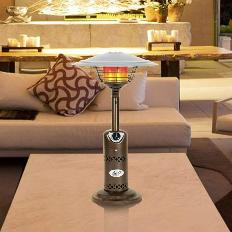 Premium Small Propane Patio Heater Mini Gas Fire Pit Heater - Morealis