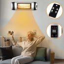 Premium Wall Mount Electric Infrared Patio Heater LED - Morealis