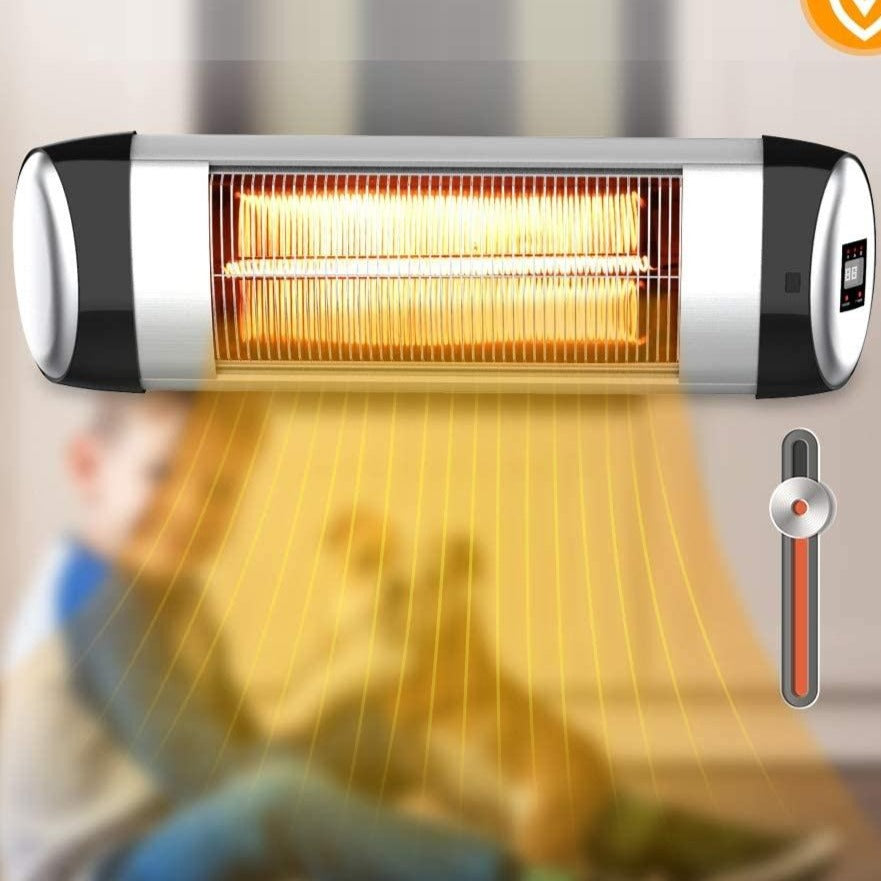 Premium Wall Mount Electric Infrared Patio Heater LED - Morealis