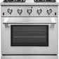 NXR 30 in. Natural Gas Range and Under Cabinet Range Hood Package, SC3055RHBD