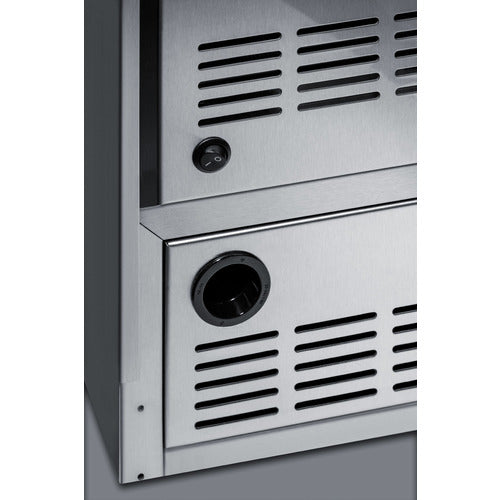 Summit 12 lb. Drain-Free Icemaker ADA Compliant 